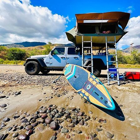 Explore Maui'S Diverse Campgrounds And Uncover The Island'S Beauty From Fresh Perspectives Every Day As You Journey With Aloha Glamp'S Great Jeep Equipped With A Rooftop Tent Паиа Экстерьер фото