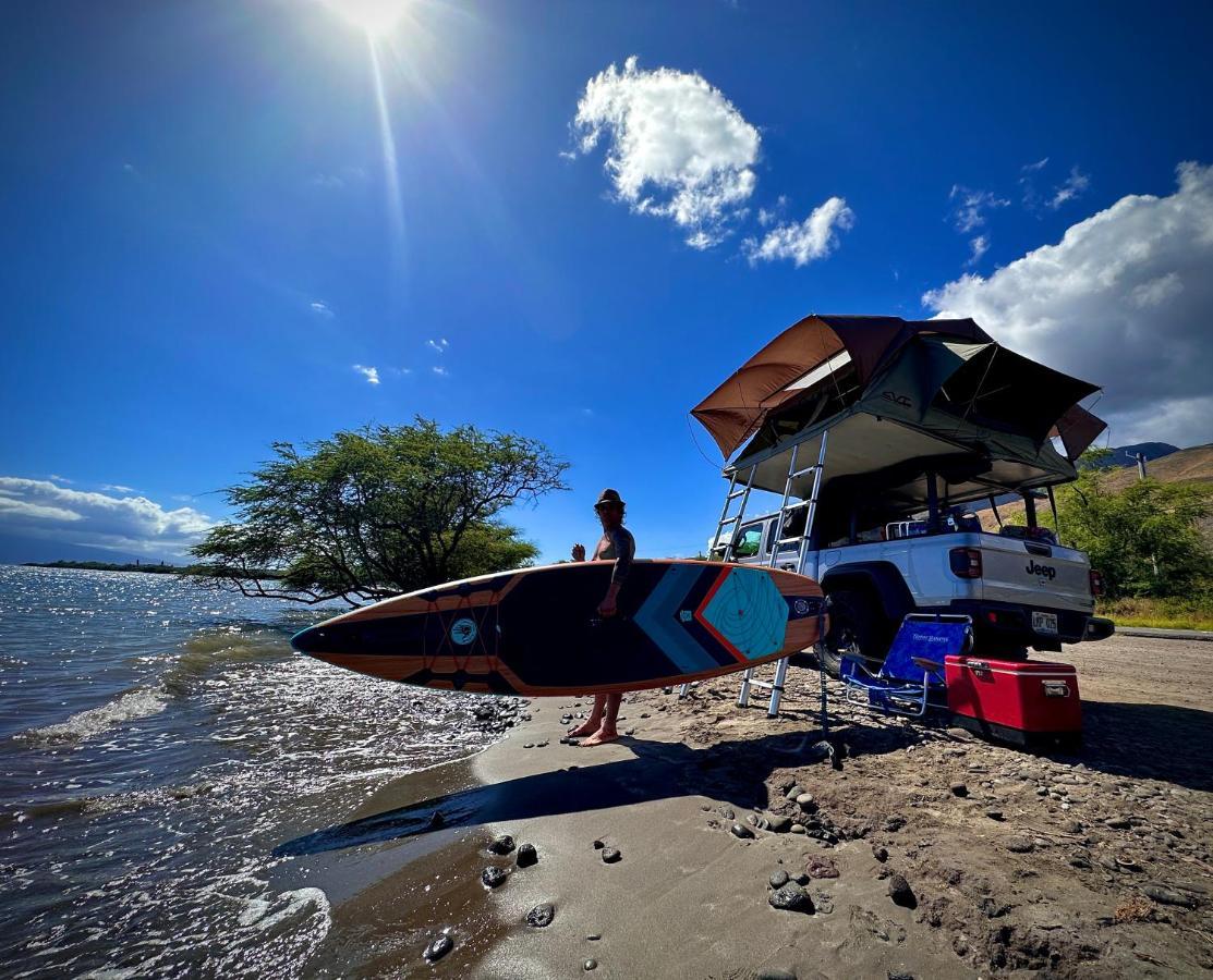 Explore Maui'S Diverse Campgrounds And Uncover The Island'S Beauty From Fresh Perspectives Every Day As You Journey With Aloha Glamp'S Great Jeep Equipped With A Rooftop Tent Паиа Экстерьер фото
