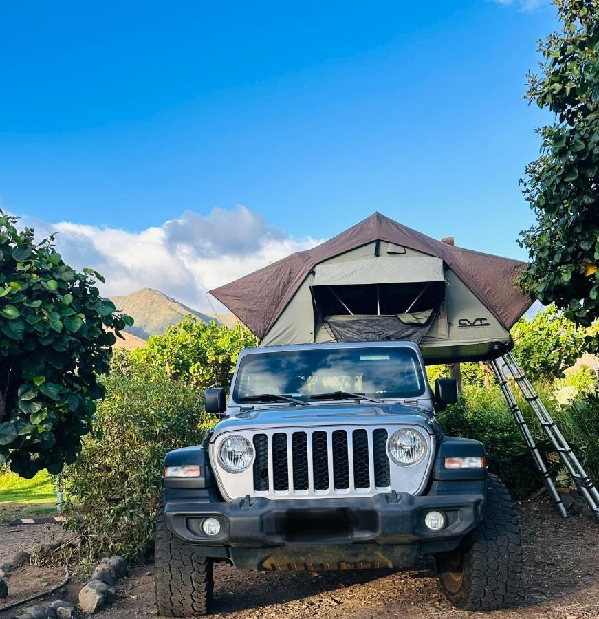 Explore Maui'S Diverse Campgrounds And Uncover The Island'S Beauty From Fresh Perspectives Every Day As You Journey With Aloha Glamp'S Great Jeep Equipped With A Rooftop Tent Паиа Экстерьер фото