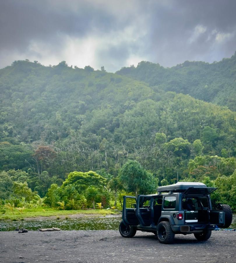 Explore Maui'S Diverse Campgrounds And Uncover The Island'S Beauty From Fresh Perspectives Every Day As You Journey With Aloha Glamp'S Great Jeep Equipped With A Rooftop Tent Паиа Экстерьер фото